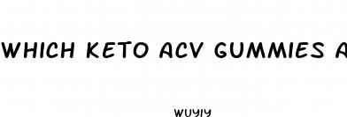 which keto acv gummies are fda approved