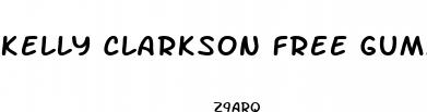 kelly clarkson free gummies